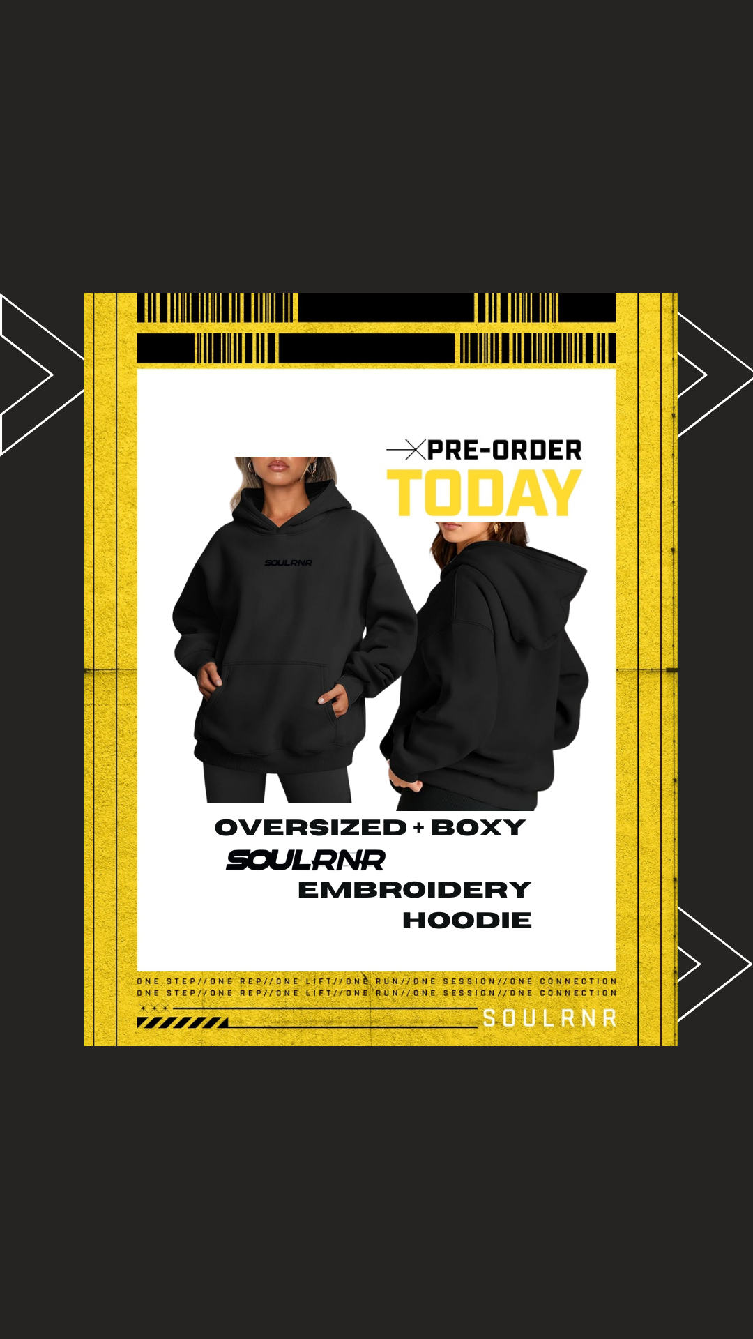 Classic SOULRNR Embroidered Hoodie